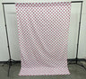 Poly Cotton Fabric - Polka Dot Decorative Backdrop Drape Curtain Divider, 58" Wide x 120" High (1 Panel)
