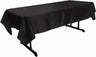 Polyester Bridal Satin Fabric - Rectangular Tablecloth, 58" X 120" (1 Piece)
