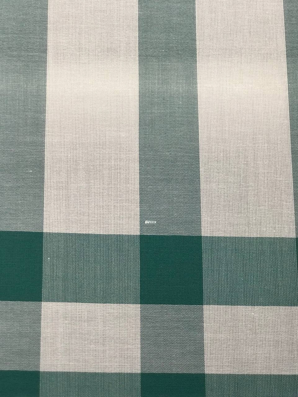 Cotton Checked Shirt Fabric