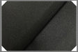 Black Vegan Gabardine Polyester Gabardine Fabric - Black, 60" Wide