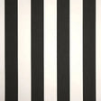 Sunbrella Cabana Classic Acrylic Fabric - Black Stripe, 54" Width (1 Yard)