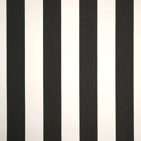 Sunbrella Cabana Classic Acrylic Fabric - Black Stripe, 54" Width (1 Yard)