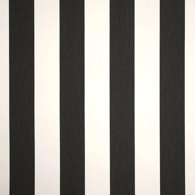 Sunbrella Cabana Classic Acrylic Fabric - Black Stripe, 54" Width (1 Yard)