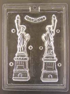 3D Statue Of Liberty Chocolate Mold - ECAO656