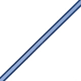 3/8" Navy Sheer Ribbon with Double Faced Satin Edge