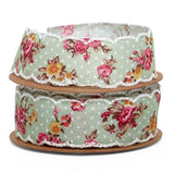 Vintage Floral Ribbon Jena Color 1 / ROLL