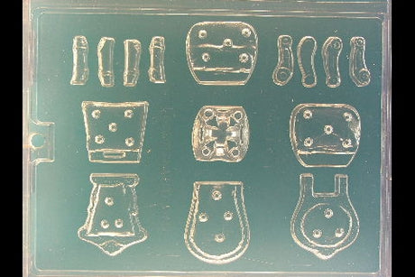 3D Chairs With Legs Chocolate Mold - ECAO1426