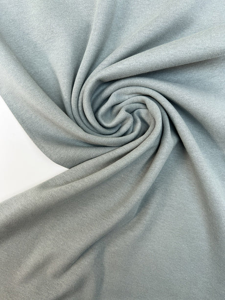 Cotton Rib Knit Gray