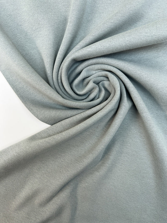 Cotton Rib Knit Gray