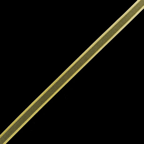 3/8" Lemon Sheer Ribbon with Double Faced Satin Edge