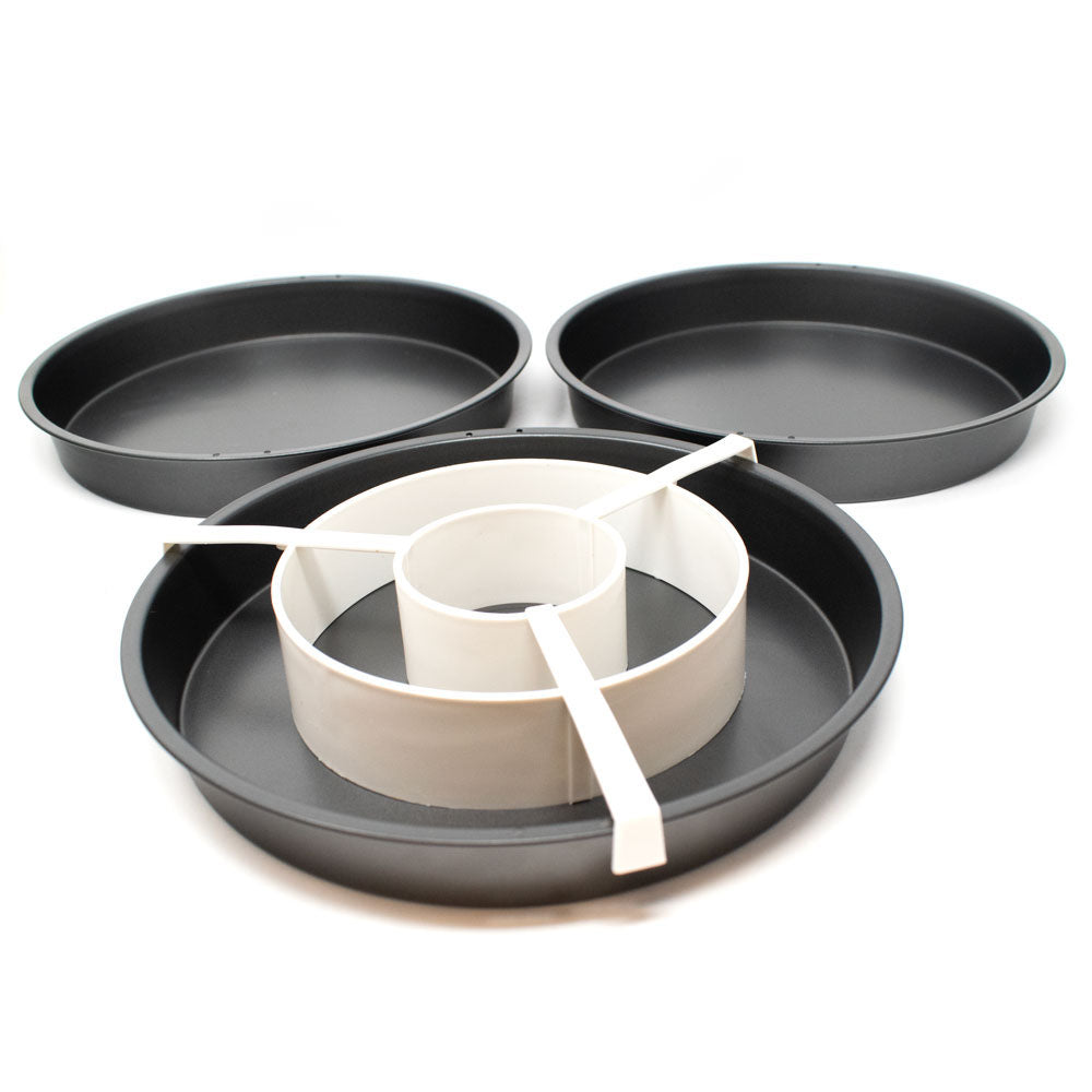 Norpro 4-piece Checkerboard Cake Pan Set