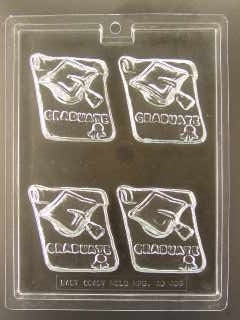 Graduate Diploma Chocolate Mold - ECAO405
