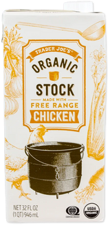 Trader Joe’s Organic Free Range Chicken Stock – Rich & Flavorful