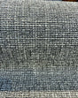 Rhapsody Onyx Latex Backed Chenille Tweed Upholstery Fabric - Onyx Black, White/Offwhite, Textured Tweed Feel, 55" Width (1 Yard)