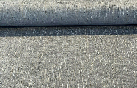 Barrow M10793 Chenille Fabric - Gray Blue, 57" Width (1 Yard)