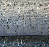 Barrow M10793 Chenille Fabric - Gray Blue, 57" Width (1 Yard)