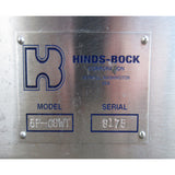 Hinds-Bock 5P-08WT Muffin Depositor, Used Excellent Condition