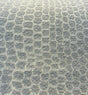 Hedley Silver Barrow Chenille Upholstery Fabric - Silver With Off White Background, 56" Width (1 Yard)