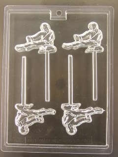 Karate Kick Pop Chocolate Mold - ECAO604