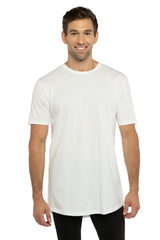 Next Level Apparel® Men's Crewneck Short Sleeve Cotton Long Body Tee