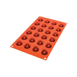 Silikomart Silicone Bakeware Mini Gugelhopf .3 Oz, 1.4" Dia x .8", 24 Cavities