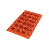 Silikomart Silicone Bakeware Mini Gugelhopf .3 Oz, 1.4" Dia x .8", 24 Cavities