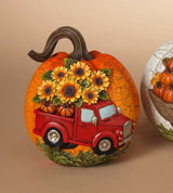 8.8” Resin Harvest Pumpkin