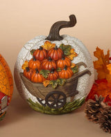 8.8” Resin Harvest Pumpkin