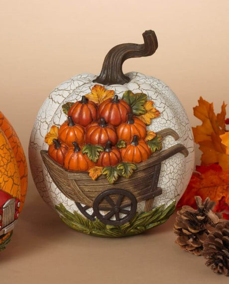 8.8” Resin Harvest Pumpkin