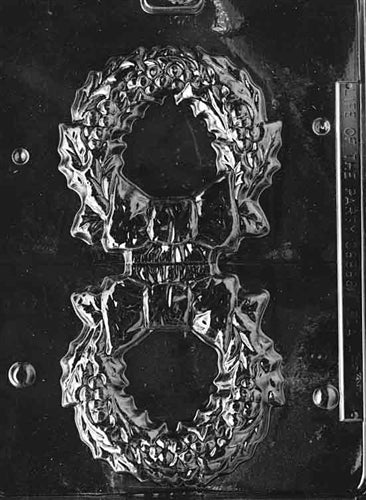 3D Wreath Chocolate Mold - LPC059