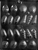 3D Shells Chocolate Mold - LPN017