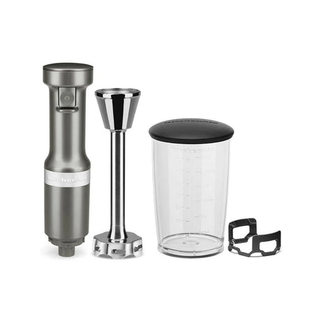 Kitchen Aid Contour Silver Variable Speed Corded Hand Blender