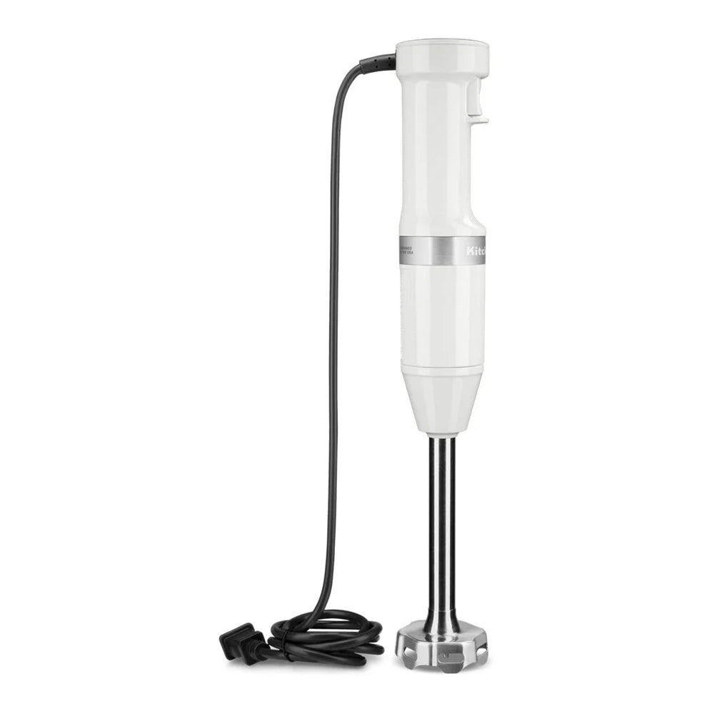 Kitchen Aid White Variable Speed Corded Hand Blender