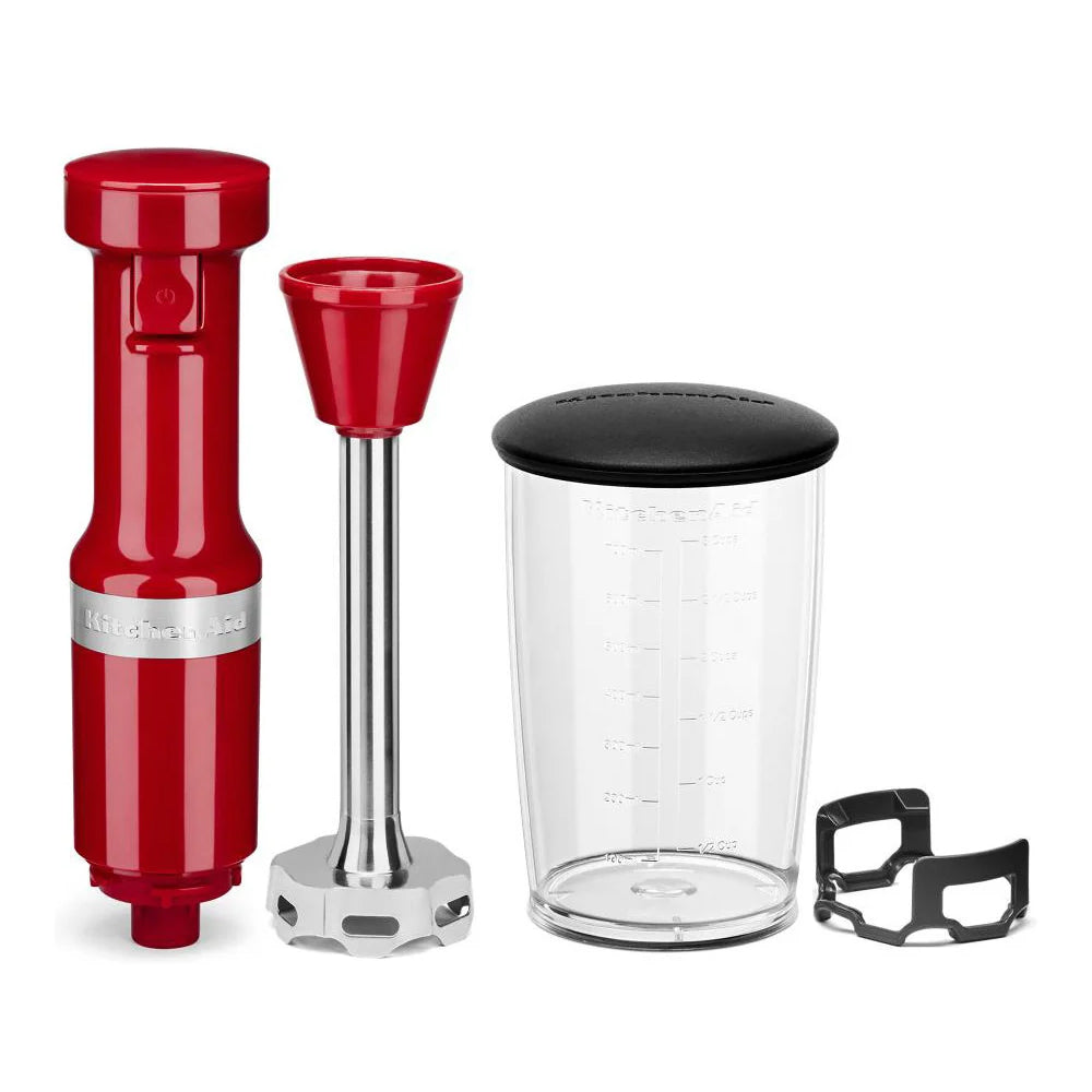 Kitchen Aid Empire Red Variable Speed Corded Hand Blender