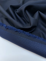 Polyester Jacquard Changeant Blue Black
