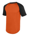 Wicking Short Sleeve Baseball Jersey