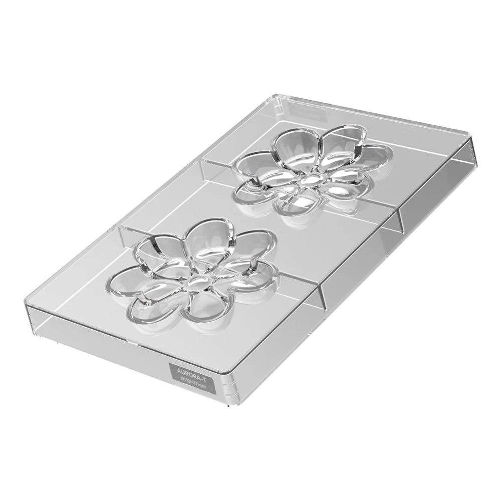 Silikomart AURORA-T Tritan Chocolate Mold, 2 Cavities
