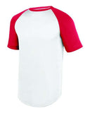 Jersey de béisbol de manga corta con tecnología de absorción