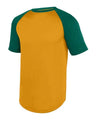 Youth Wicking Short Sleeve Baseball Jersey