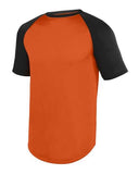 Jersey de béisbol de manga corta con tecnología de absorción para jóvenes