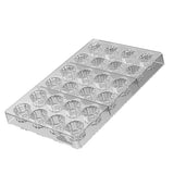 Silikomart CANNELE-P Tritan Chocolate Mold, 24 Cavities
