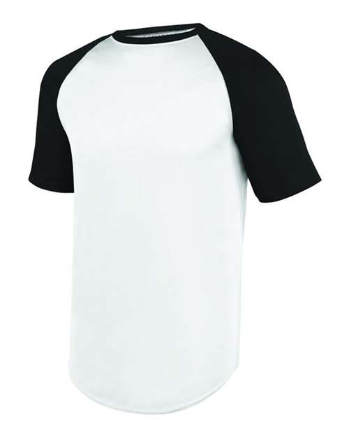 Youth Wicking Short Sleeve Baseball Jersey