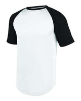 Youth Wicking Short Sleeve Baseball Jersey
