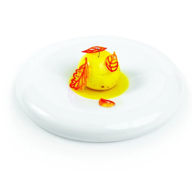 Silikomart TAIGA Silicone Leaves Decor Mold, 56 Cavities