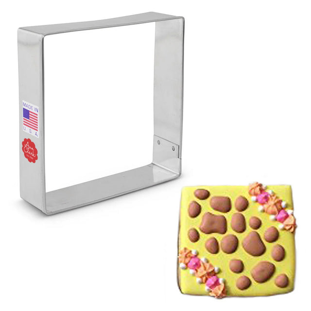 Ann Clark Square Cookie Cutter, 3.5"