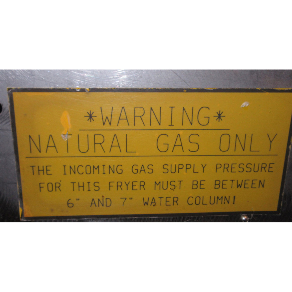 Avalon RFG318 18'' Natural Gas Donut Fryer, Used Excellent Condition