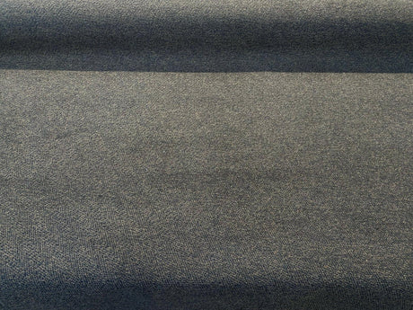 Modest Granite Brown Chenille Backed Upholstery Fabric - Granite Brown With Black Background, 58" Width (1 Yard)