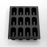 Pavoni Pavoflex PX3225 Round40Time Silicone Mold, 12 Cavities