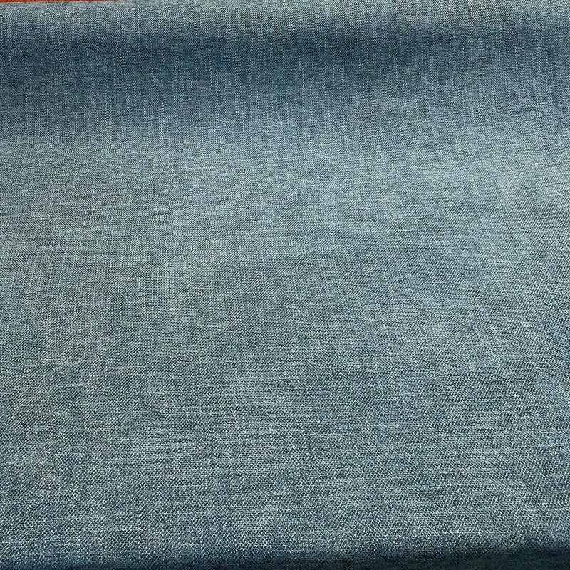 Eko Spruce Blue Green Italian Performance Chenille Fabric - Spruce Blue Green, 56" Width (1 Yard)