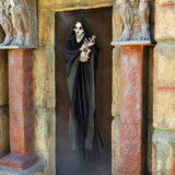Hanging Animated Singing Reaper Guitar Halloween Decoration 13.75 x 47.25 Inch